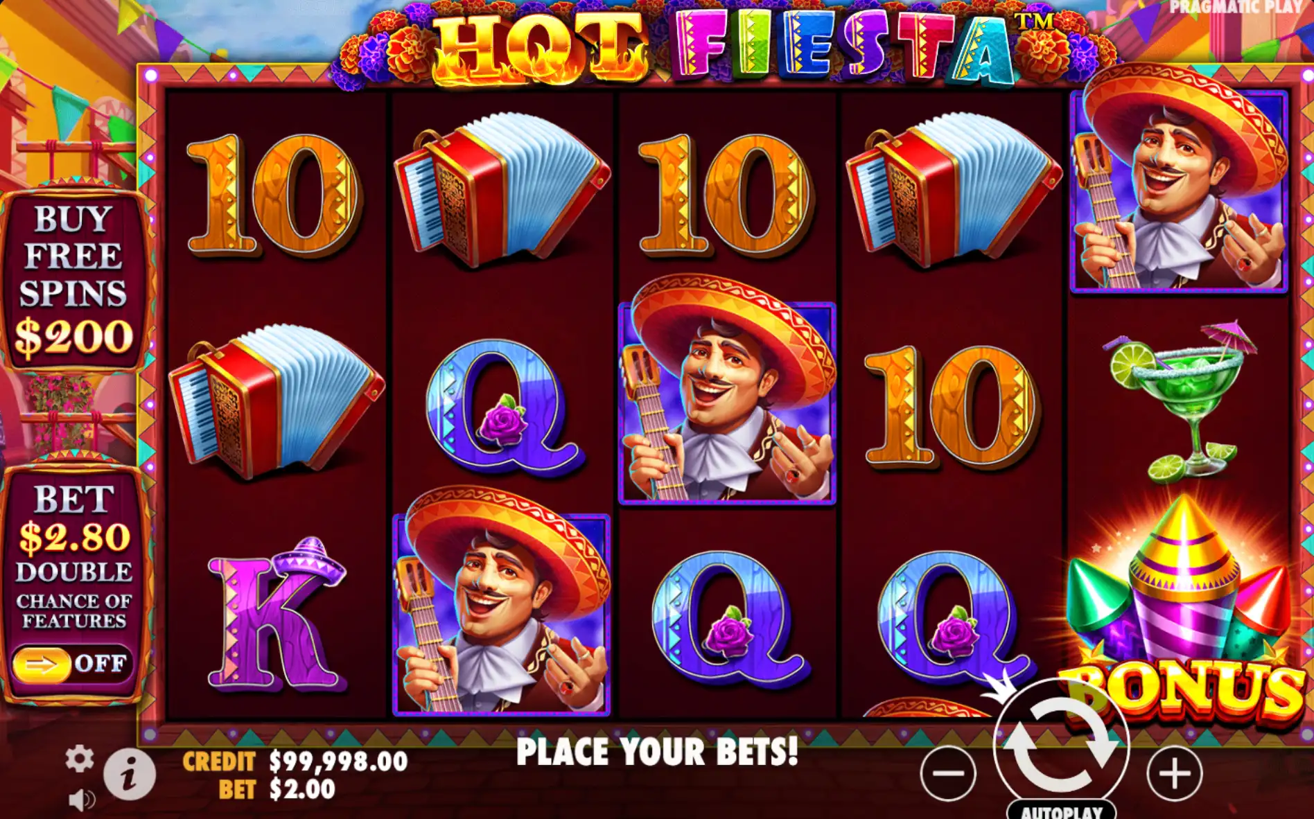 Hot Fiesta слот