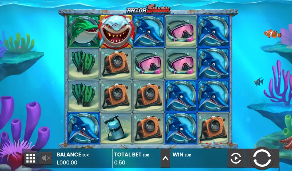 Графика Razor Shark