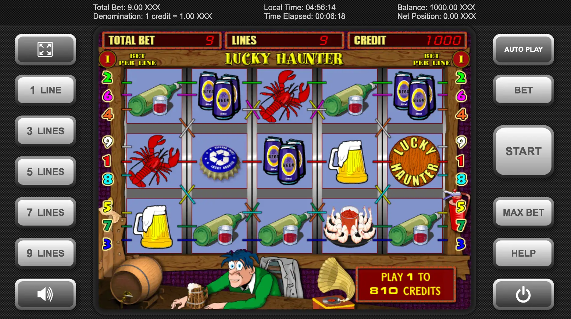 Графика Lucky Haunter